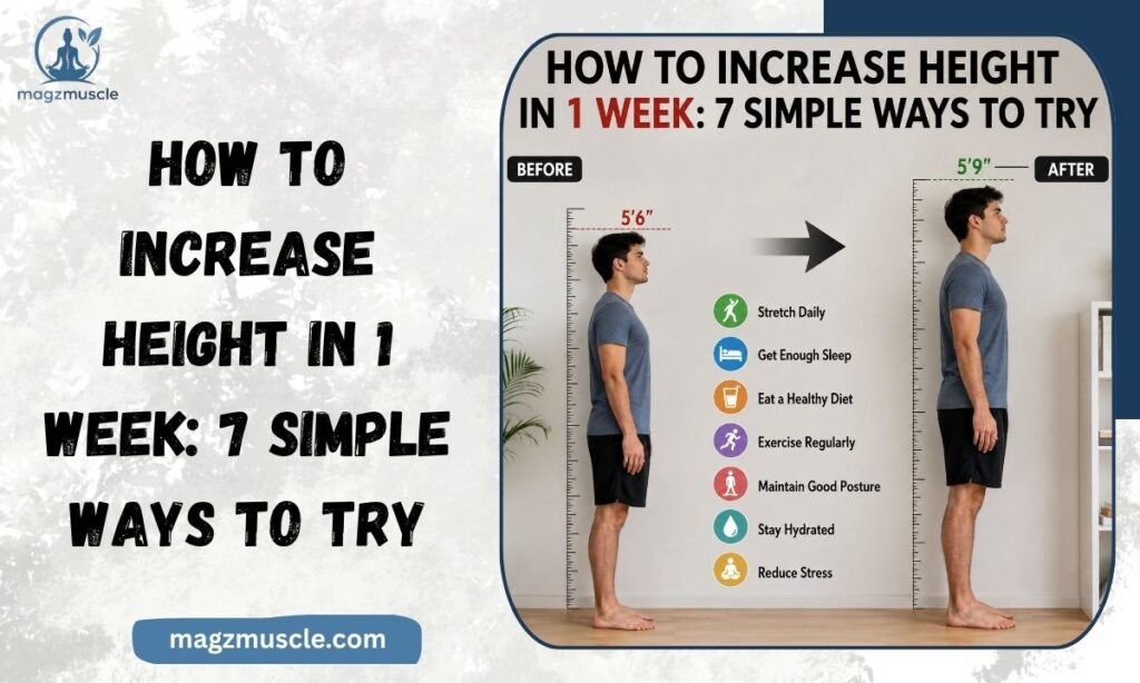 How to Increase Height in 1 Week 7 Simple Ways to Try